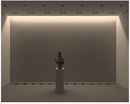 Case Study: Eliminating Glare in a Contemporary Art Museum with Precision Spotlights