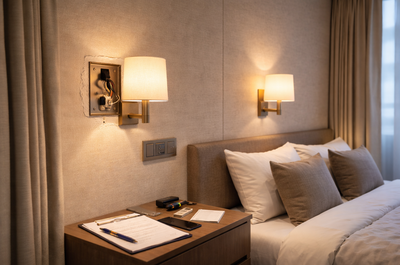 Hotel & Serviced Apartment Refresh: Check Circuits & Dimming Before Choosing Fixtures